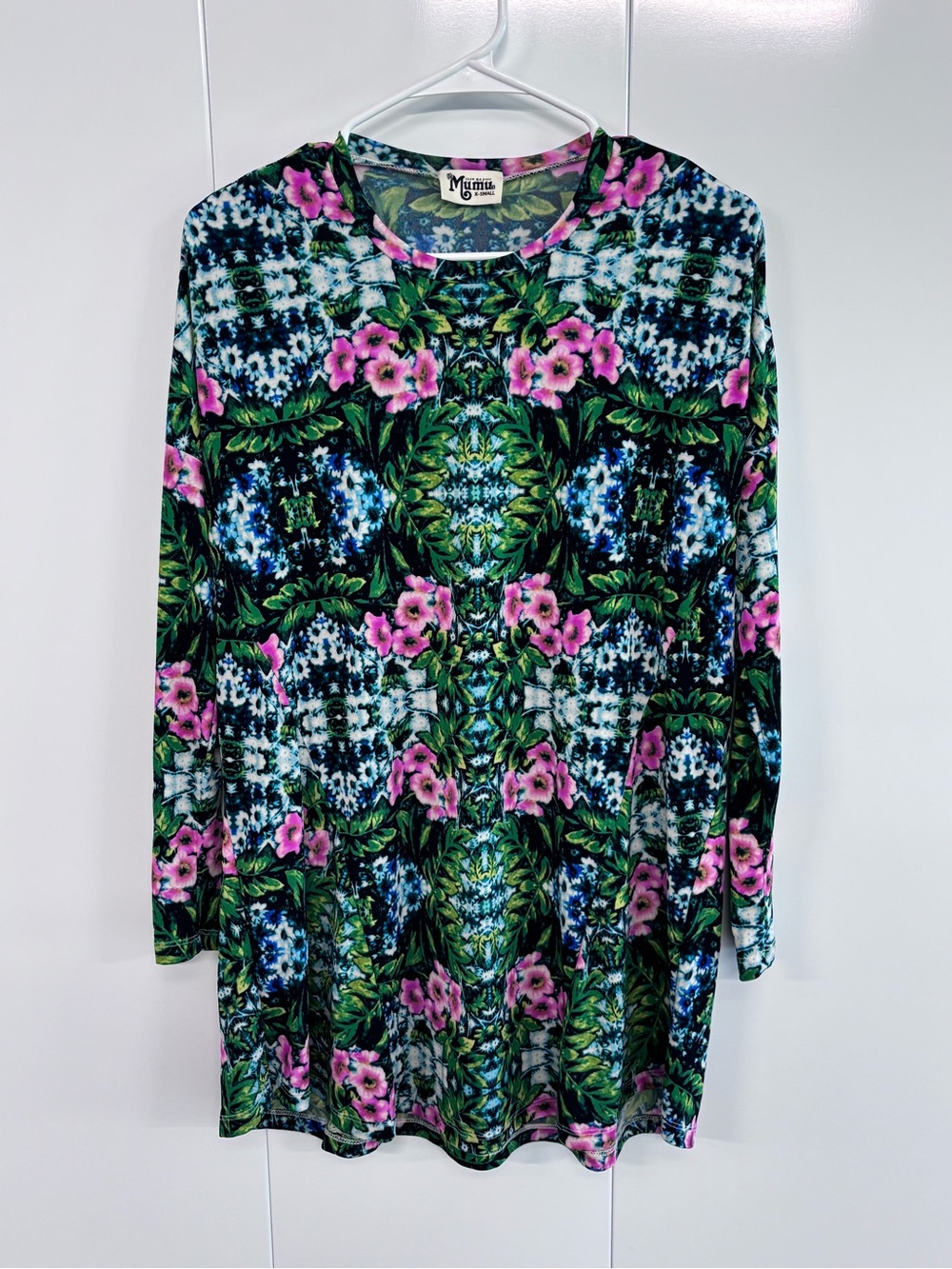 Show Me Your Mumu Womens Top Size XS Floral Tropical Juice Crew Neck Pullover